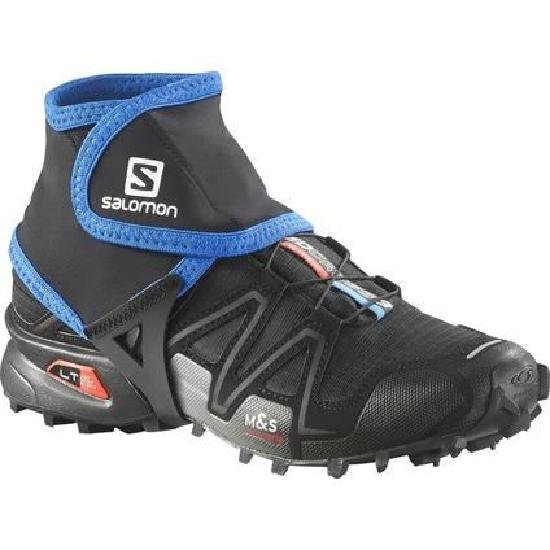 Salomon - trail gaiters low (ชุดรัดข้อเท้า กันพลิก) สีดำล้วน thumbnail 16