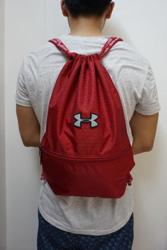 Under Armour - Drawstring Backpack - Red (แดง) thumbnail 36