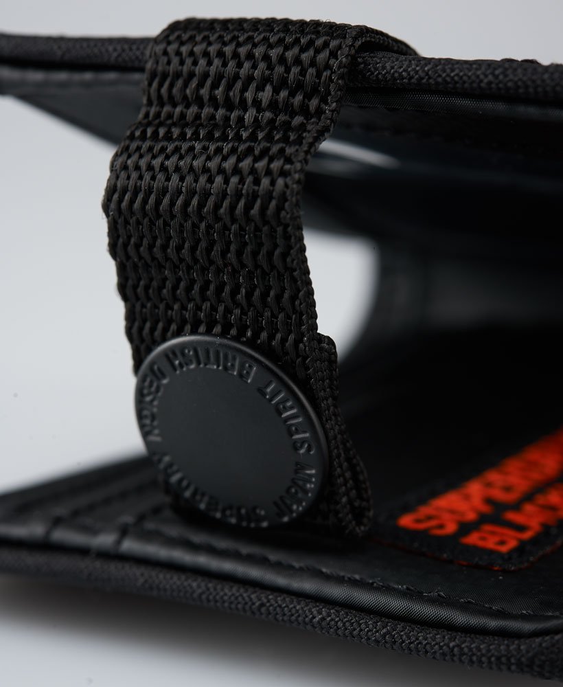 Superdry - Tarpaulin Wallet สีดำเย็บลายด้าย (Quilted Wallet) thumbnail 4