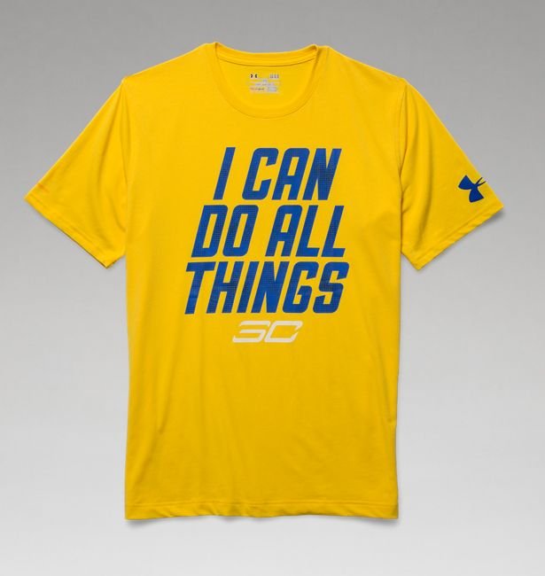 Under Armour - เสื้อ Under Armour Curry SC30 "I CAN DO All Thing" สีเหลือง thumbnail 5