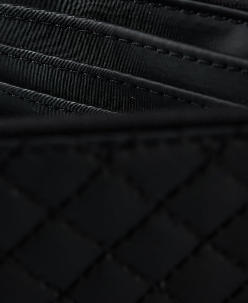 Superdry - Tarpaulin Wallet สีดำเย็บลายด้าย (Quilted Wallet) thumbnail 3